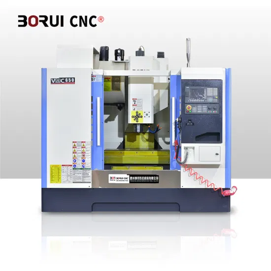 CNC-Vertikal-Metallfräsmaschinen-Bearbeitungszentrum Vmc650